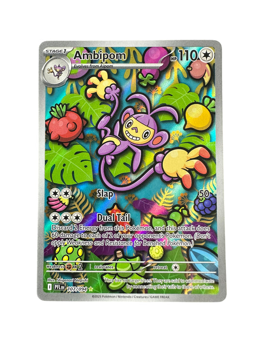 Karta pokemon Ambipom (PFL 107)