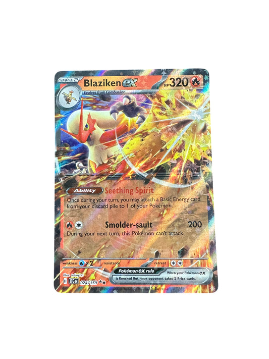 Karta pokemon Blaziken ex (JTG 024)