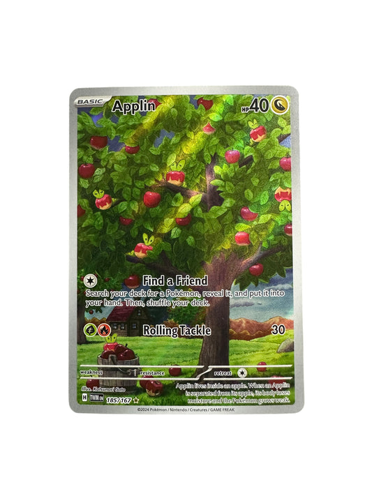 Karta pokemon Applin (TWM 185)